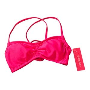 Xhilaration Juniors Pink Bikini Top Size XS NWT